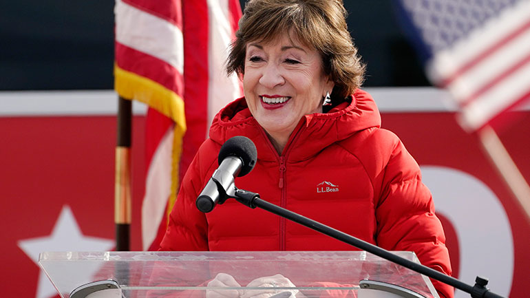 Εκλογές ΗΠΑ: Η Ρεπουμπλικανή Σούζαν Κόλινς επανεκλέγεται στο Μέιν