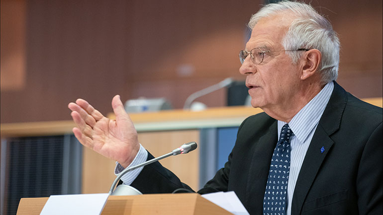 Z. Μπορέλ για ΗΠΑ: «Η Ευρωπαϊκή Ένωση παραμένει έτοιμη να συνεχίσει να χτίζει μια ισχυρή διατλαντική σχέση»