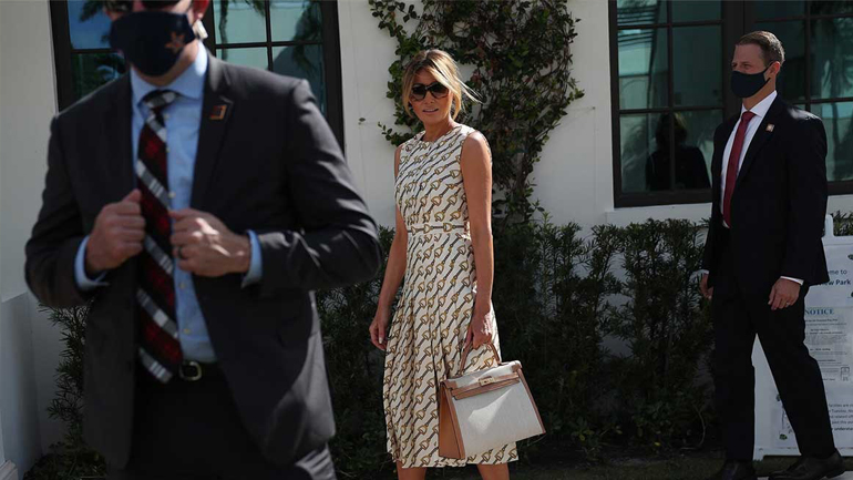 Melania Trump: Το πανάκριβο outfit που διάλεξε για να πάει να ψηφίσει