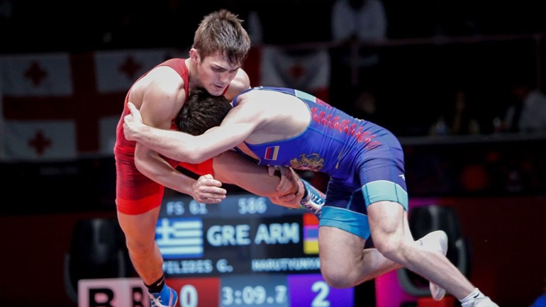 Πάλη: Επιστροφή με μετάλλιο για τον Γιώργο Πιλίδη