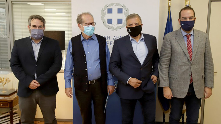 Η δρομολόγηση ποδηλατικής διαδρομής από το Μαραθώνα στην Αρχαία Ολυμπία, με τη συνεργασία τριών Περιφερειών