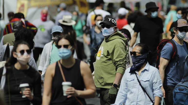 ΗΠΑ-Covid-19: Αρνητικό ρεκόρ 109.658  κρουσμάτων σε 24 ώρες