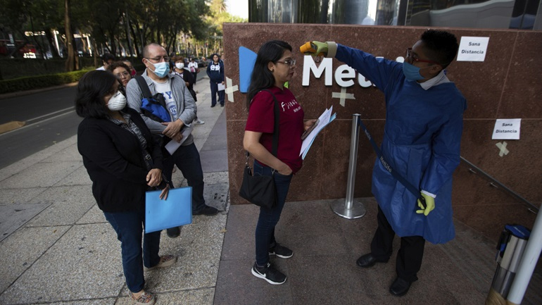 Covid-19: 544 θάνατοι το τελευταίο 24ωρο στο Μεξικό
