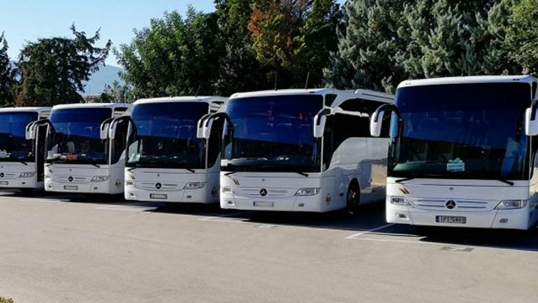 Παρατάθηκε η προθεσμία κατάθεσης πινακίδων και αδειών κυκλοφορίας τουριστικών λεωφορείων Παρατάθηκε η προθεσμία κατάθεσης πινακίδων και αδειών κυκλοφορίας τουριστικών λεωφορείων