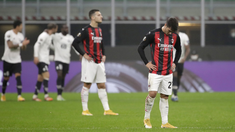 Europa League: Λιλ και Σπάρτα Πράγας «άλωσαν» Μιλάνο και Γλασκώβη – Όλα τα αποτελέσματα