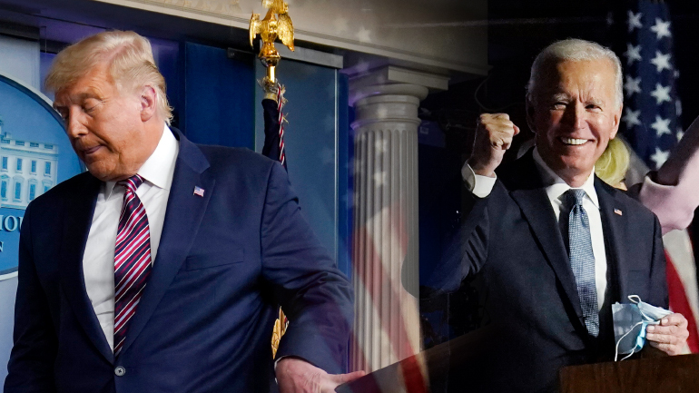 Ο Μπάιντεν πέρασε μπροστά σε Πενσιλβάνια και Τζόρτζια