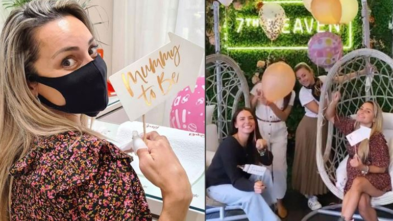 Το baby shower της Βασιλικής Μιλλούση λίγο πριν τον ερχομό του δεύτερου παιδιού της