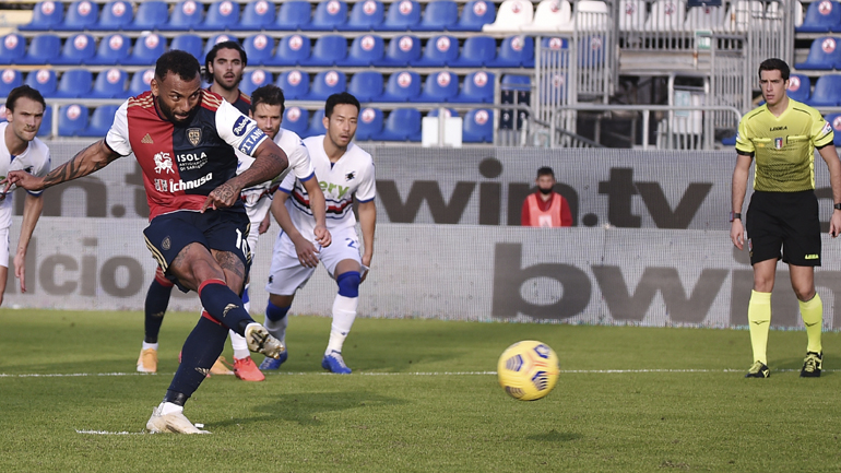 Ιταλία: «Τρίποντο» με Λυκογιάννη η Κάλιαρι, 2-0 τη Σαμπντόρια