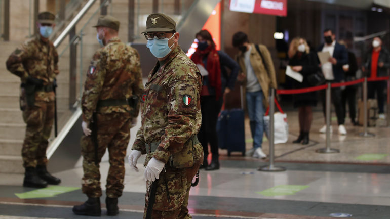 Ιταλία: 39.811 περιστατικά κορωνοϊού, με 425 νεκρούς το τελευταίο 24ωρο