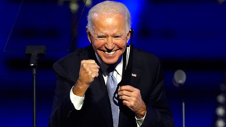 ΗΠΑ: Ο νικητής, Τζο Μπάιντεν, δεσμεύθηκε να ενώσει την Αμερική