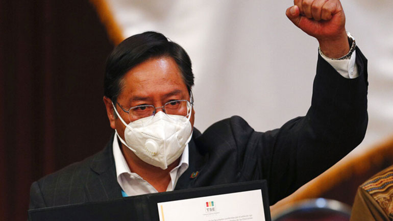 Βολιβία: Νέος πρόεδρος της χώρας ορκίστηκε ο Λούις Άρτσε