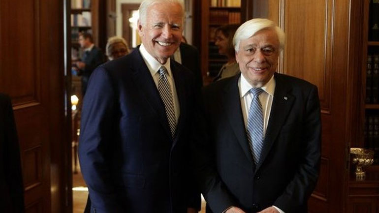Η επίσκεψη του Τζο Μπάιντεν στην Αθήνα και η συνάντηση με τον Προκόπη Παυλόπουλο