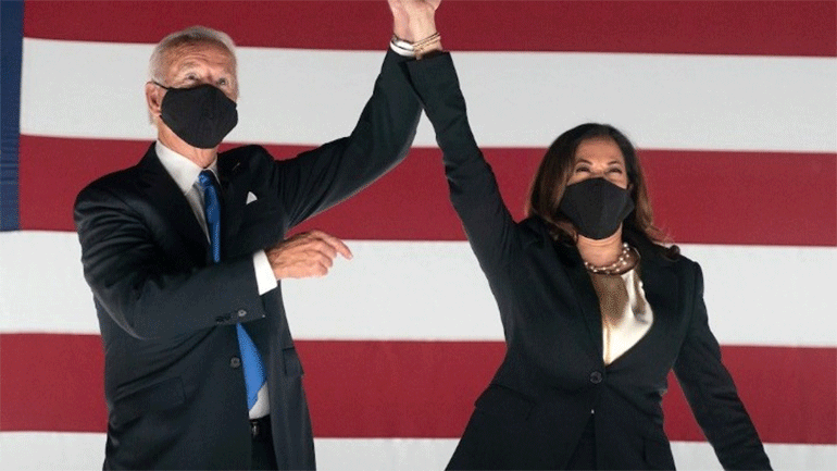 Οι Αμερικανοί καλλιτέχνες πανηγυρίζουν τη νίκη του Τζο Μπάιντεν