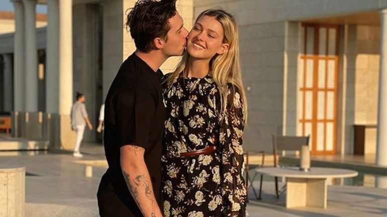Brooklyn Beckham-Nicola Peltz: Η φωτoγραφία του Brad Pitt που επέλεξαν για την διακόσμηση του σπιτιού τους