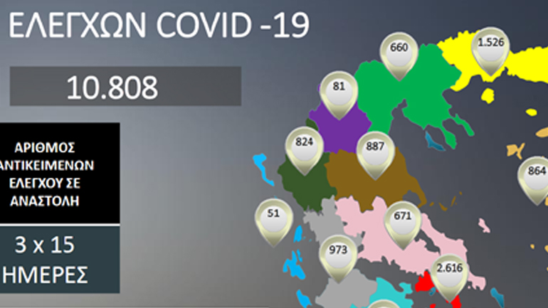 «Βροχή» τα πρόστιμα την πρώτη μέρα του lockdown στην Ελλάδα – Αναλυτικός χάρτης