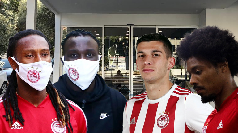 Κορωνοπάρτι στη Συγγρού με παίκτες του Ολυμπιακού Κορωνοπάρτι στη Συγγρού με παίκτες του Ολυμπιακού