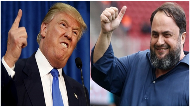 Τραμπ και Μαρινάκης πορεύονται με την ίδια προπαγάνδα