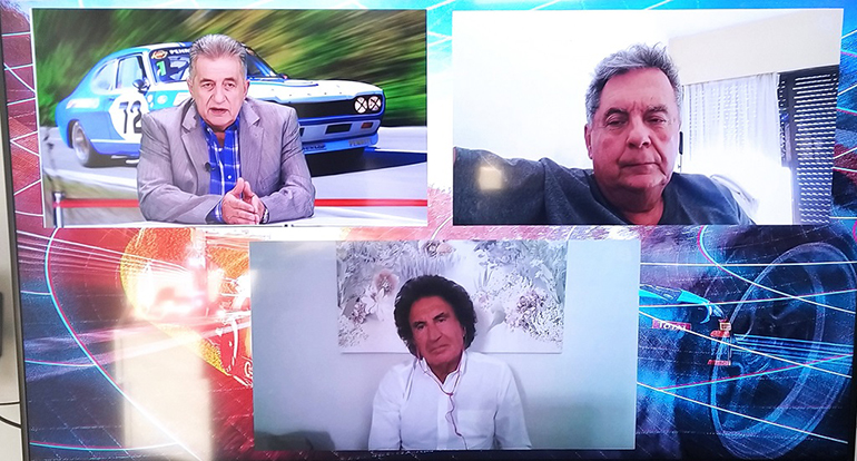 Στράτος Φωτεινέλης (πάνω αριστερά) Παύλος Χουρδάκης (πάμω δεξιά) και Νικόλας Περατινός (κάτω)