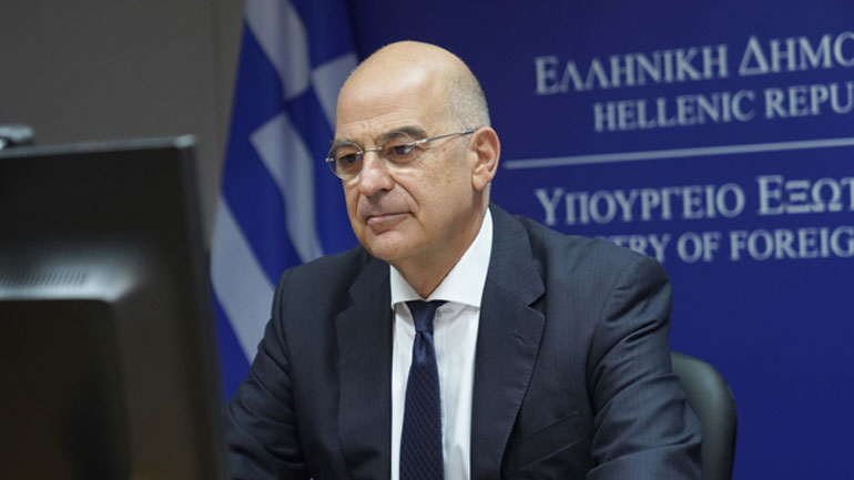 Tηλεφωνική επικοινωνία Ν. Δένδια με την Αυστραλή ομόλογό του