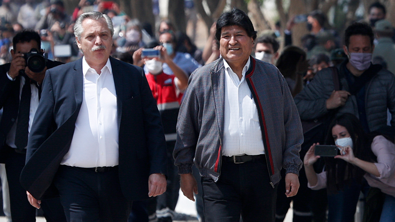 Ο Έβο Μοράλες επιστρέφει στη Βολιβία