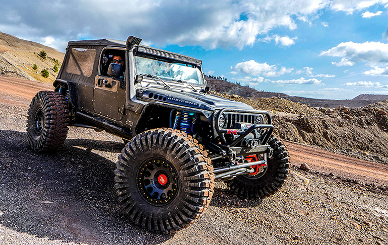 Το Jeep Rubikong που έχουν φτιάξει οι αδερφοί Κυριακόπουλοι