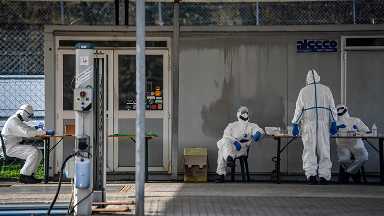 Στους 580 οι ασθενείς που κατέληξαν σε ένα 24ωρο στην Ιταλία λόγω Covid-19