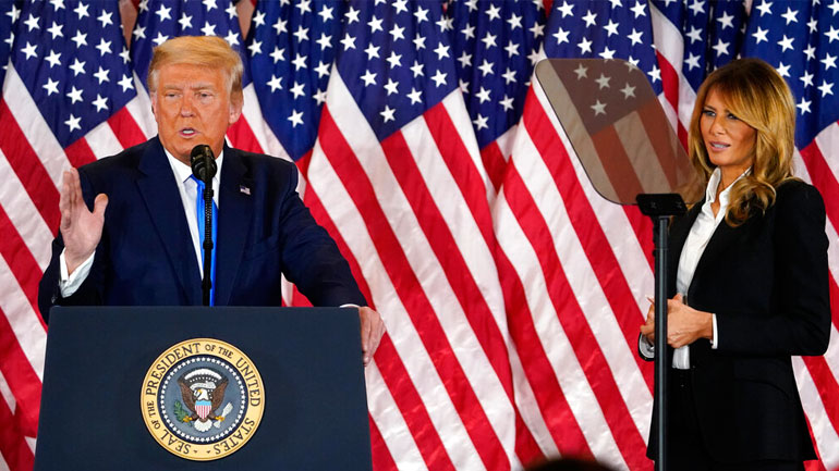 Tην Τετάρτη η πρώτη δημόσια εμφάνιση του Τραμπ μετά τη νίκη Μπάιντεν