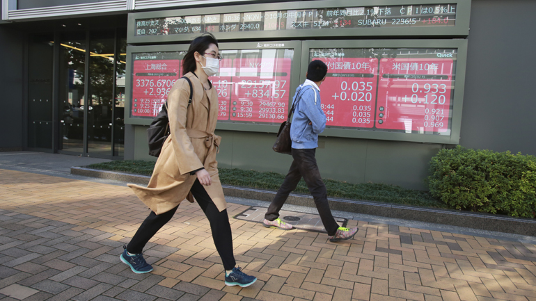 Ανοδικές τάσεις στο χρηματιστήριο του Τόκιο