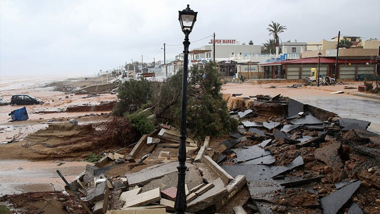 Προβλήματα λόγω της κακοκαιρίας στον Δήμο Πλατανιά