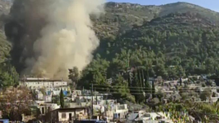 Πυρκαγιά στο κέντρο υποδοχής μεταναστών της Σάμου