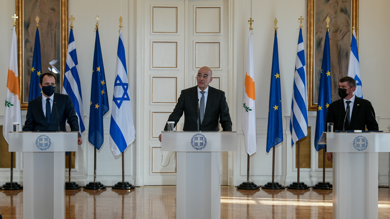 Τριμερής συνάντηση των υπουργών Άμυνας Κύπρου –  Ελλάδας – Ισραήλ