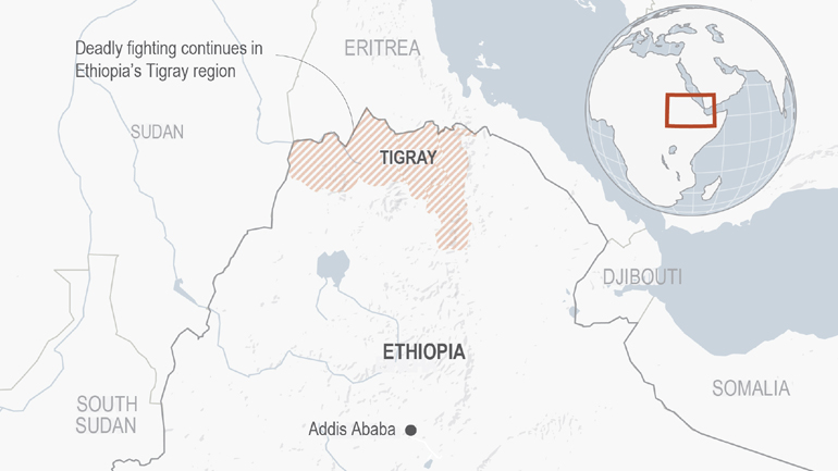 Αιθιοπία: Ο στρατός βομβάρδισε αποθήκες όπλων και καυσίμων στο Τιγκράι