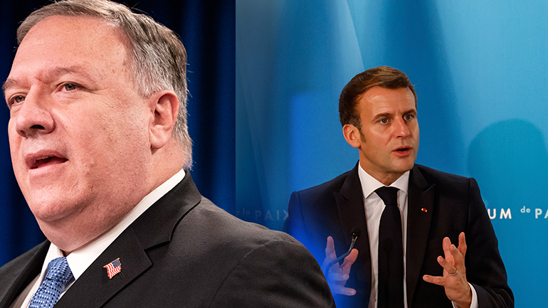 Ο Εμανουέλ Μακρόν θα δεχτεί τη Δευτέρα το πρωί τον Μάικ Πομπέο