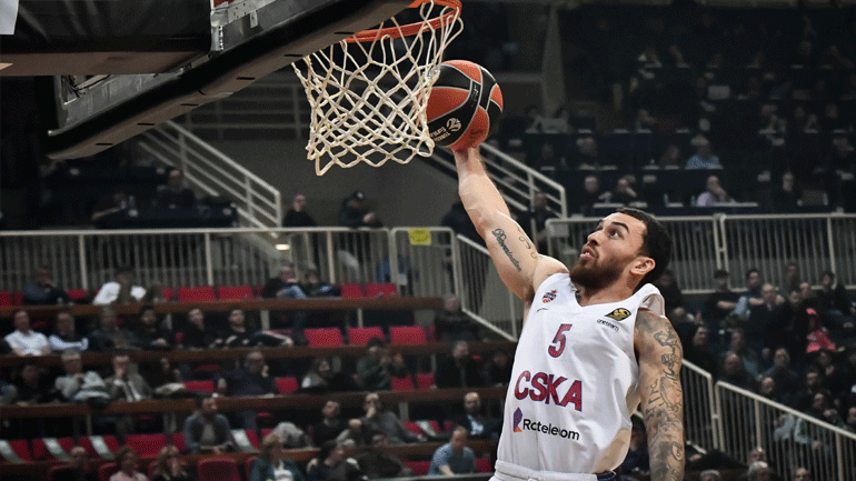 ΤΣΣΚΑ-Μπασκόνια: Εκτός δωδεκάδας ο Τζέιμς λόγω πειθαρχικού παραπτώματος