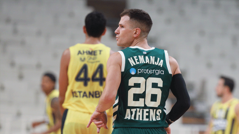 Παναθηναϊκός-Αναντολού Εφές: Οριστικά εκτός ο Νέντοβιτς