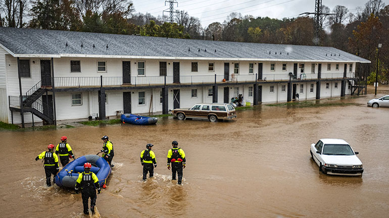 ΗΠΑ: Τουλάχιστον επτά νεκροί στη Βόρεια Καρολίνα από πλημμύρες
