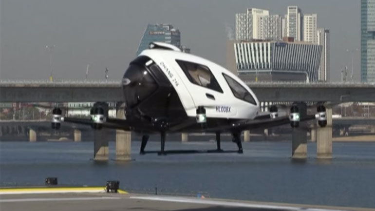 Τα ταξί στη Σεούλ πλέον… πετάνε – Πέρασαν το δοκιμαστικό τεστ