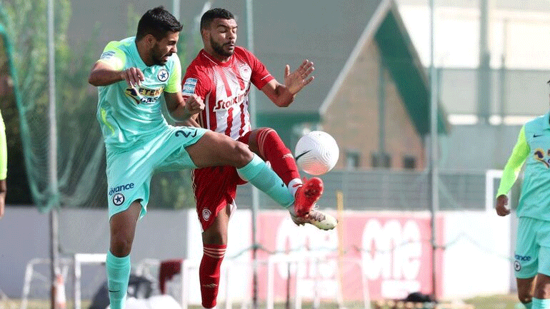 Φιλική ήττα με 5-2 σκορ για τον Ολυμπιακό από τον Ατρόμητο