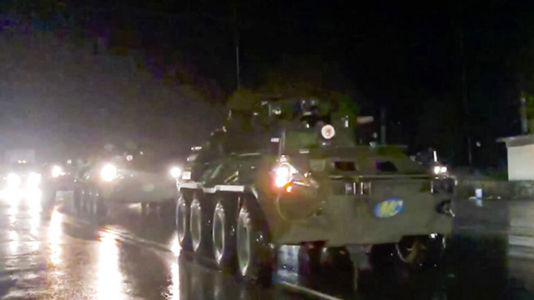 Ρωσικές ειρηνευτικές δυνάμεις βρίσκονται στην πρωτεύουσα του Ναγκόρνο Καραμπάχ