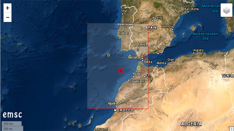 Σεισμός 4,6 Ρίχτερ στο Γιβραλτάρ