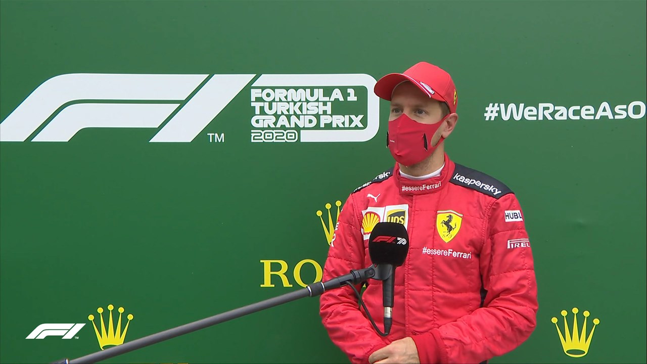 Πρώτο φετινό βάθρο για ον Vettel με Ferarri που παρά τις δυσκολίες και τα προβλήματα έστειλε το μήνυμα πως μόνο τυχαία δεν έχει 4 τίτλους στο παλμαρέ του