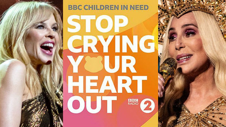 Stop Crying Your Heart Out: Κylie Minogue, Cher και Robbie Williams τραγουδούν για τα παιδιά του κόσμου
