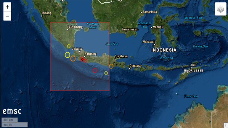 Σεισμός 4,3 Ρίχτερ στην Ινδονησία