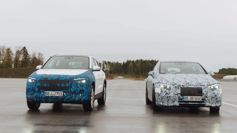 Πού δοκιμάζονται τα νέα ηλεκτρικά της Mercedes;