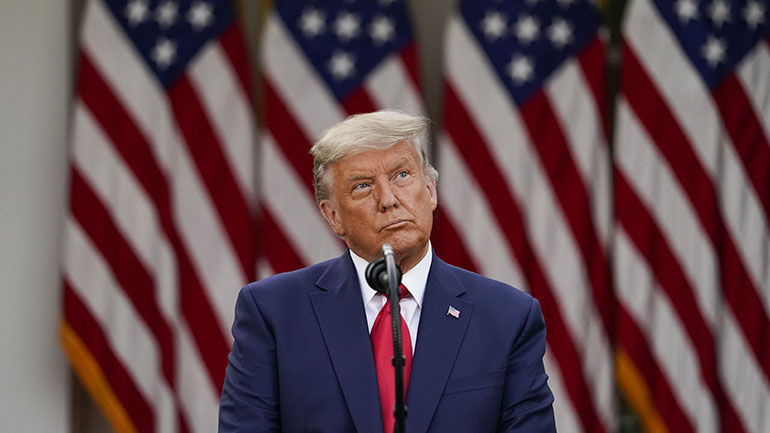 Ντ. Τραμπ: «Μεγάλες υποθέσεις» θα θέσουν υπό αμφισβήτηση το αποτέλεσμα της αναμέτρησης της 3ης Νοεμβρίου