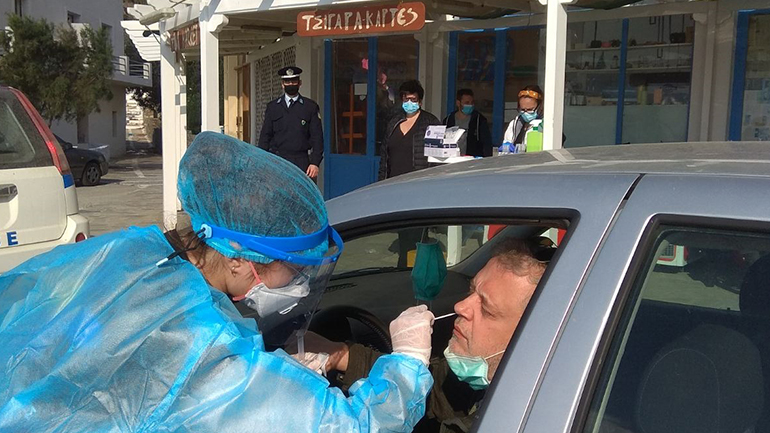 Τα αποτελέσματα των ελέγχων του ΕΟΔΥ για Covid-19 σε όλη τη χώρα