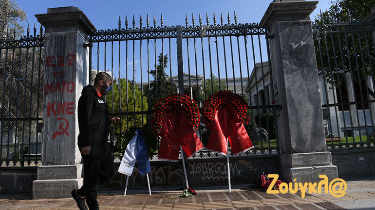 Ισχυρές δυνάμεις της ΕΛ.ΑΣ. γύρω από το Πολυτεχνείο