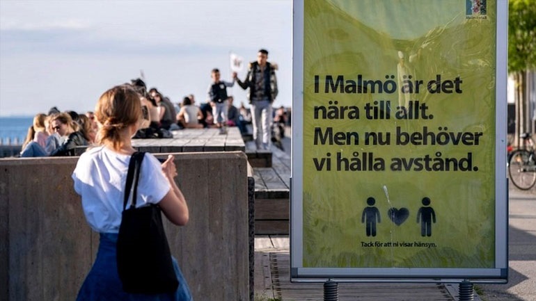 Η Σουηδία κατέγραψε 15.084 νέα κρούσματα κορωνοϊού από την Παρασκευή