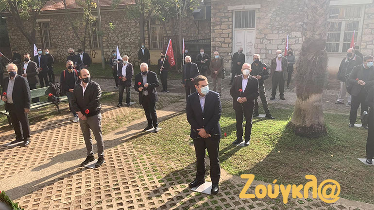 Στο ΕΑΤ-ΕΣΑ ο Αλέξης Τσίπρας με αντιπροσωπεία του ΣΥΡΙΖΑ Στο ΕΑΤ-ΕΣΑ ο Αλέξης Τσίπρας με αντιπροσωπεία του ΣΥΡΙΖΑ