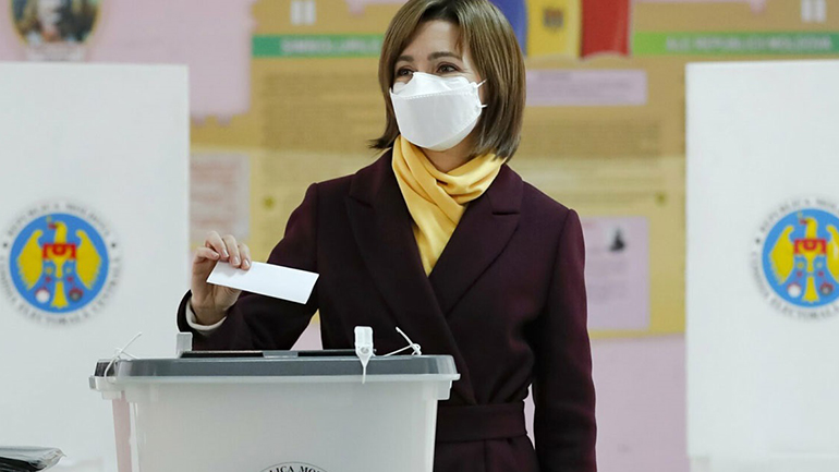 Η Μάγια Σάντο έγινε η πρώτη γυναίκα Πρόεδρος στην ιστορία της Μολδαβίας